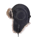 Trapper Leather Bomber Hat with Earflaps