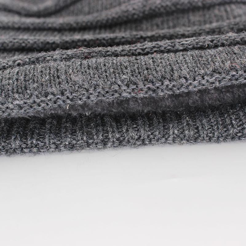 Striped Knit Winter Hat, Beanie or Skullie