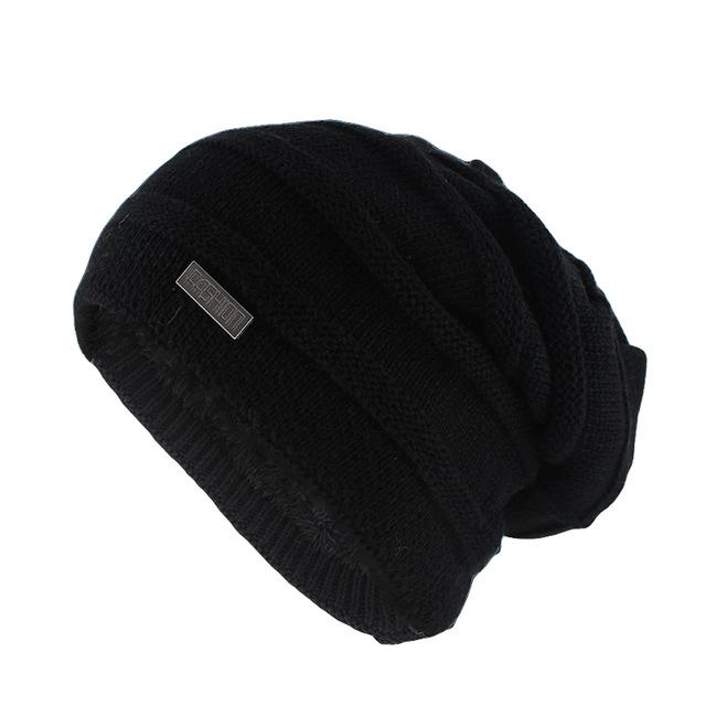 Striped Knit Winter Hat, Beanie or Skullie