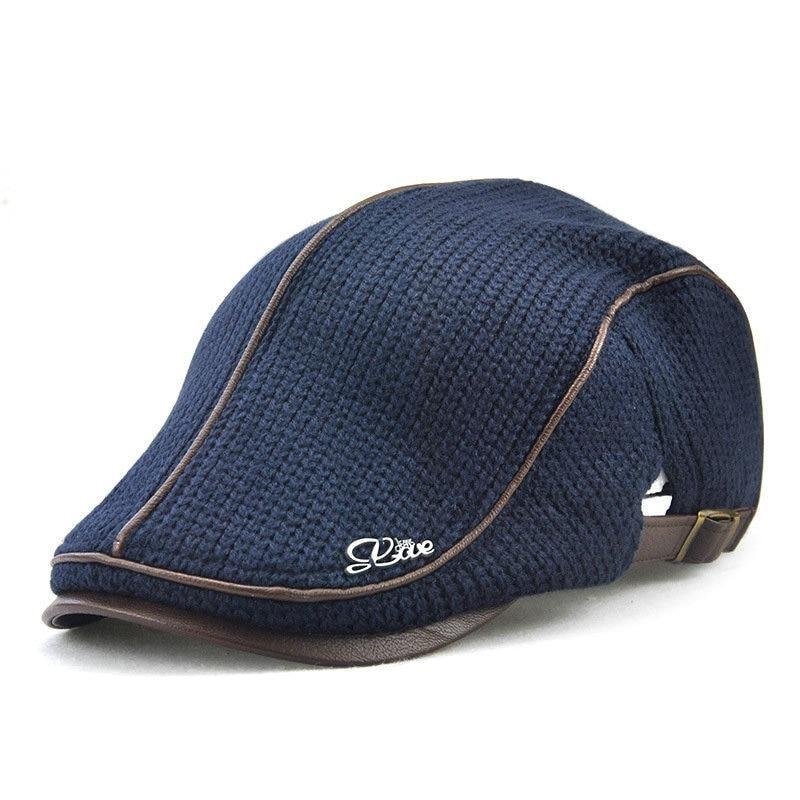 Wool Knitted Buckled Ivy Irish Cabbie Scally Duckbill Gatsby Flat Cap