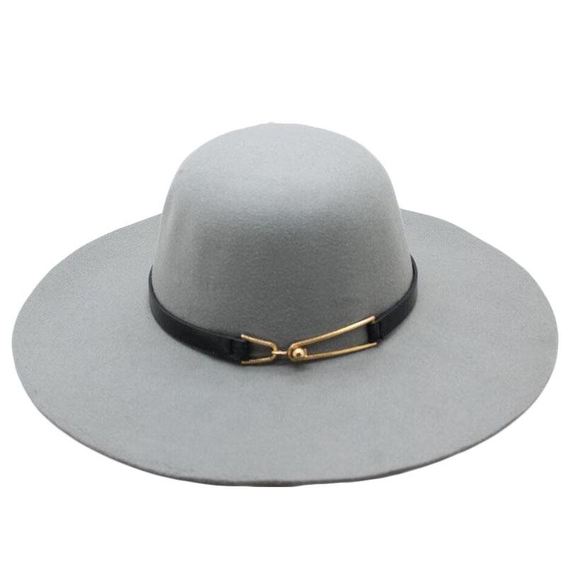 Vintage Felt Sun Floppy Hat for Men and Women