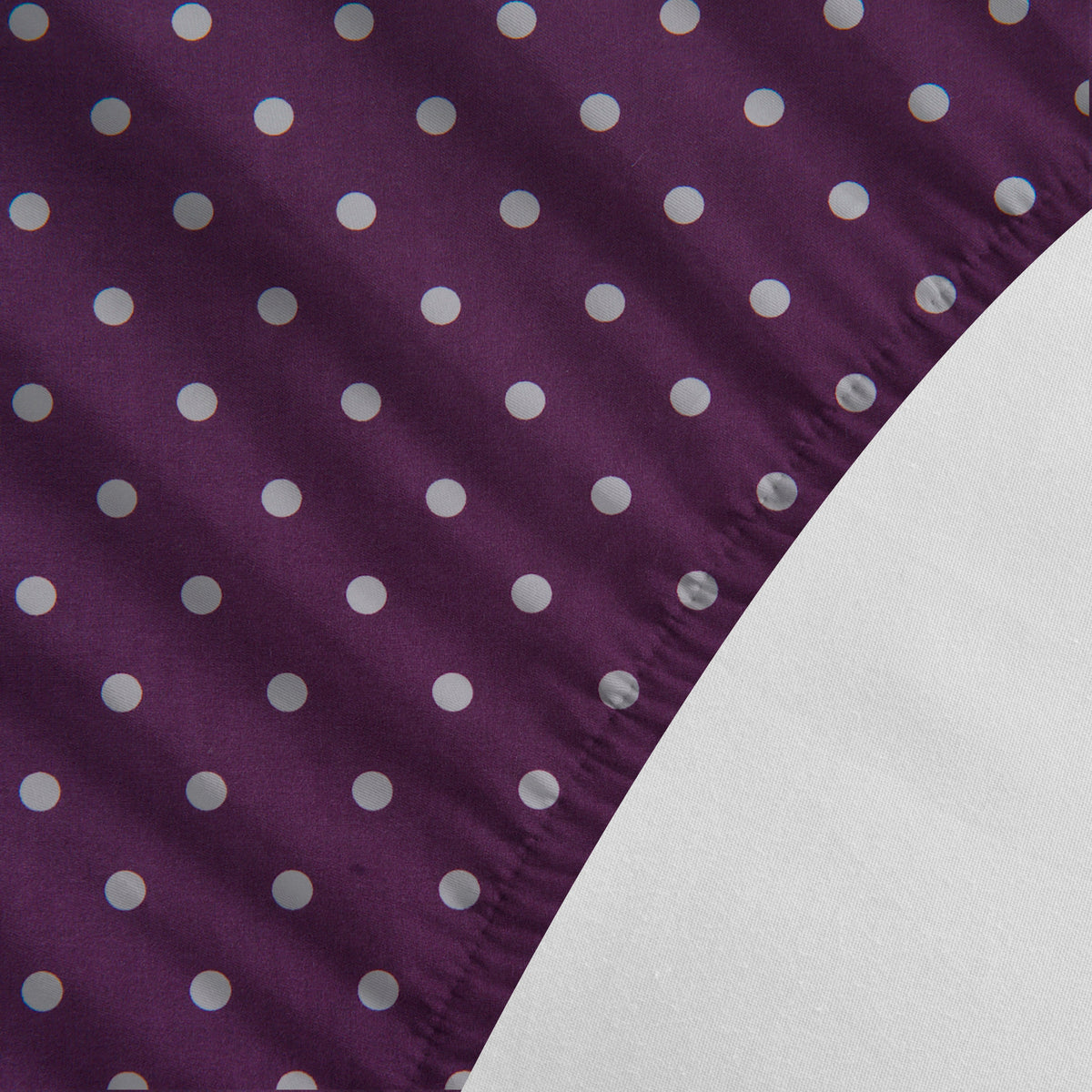 Elegant Comfort 6-Piece Polka Dot Printed Sheet Set - Soft as a Hotel Premium Quality