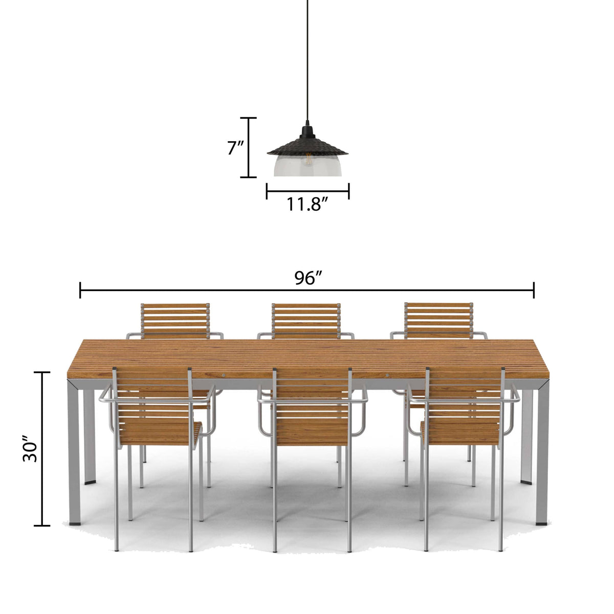 River of Goods Hanging Pendant Lighting, Metal