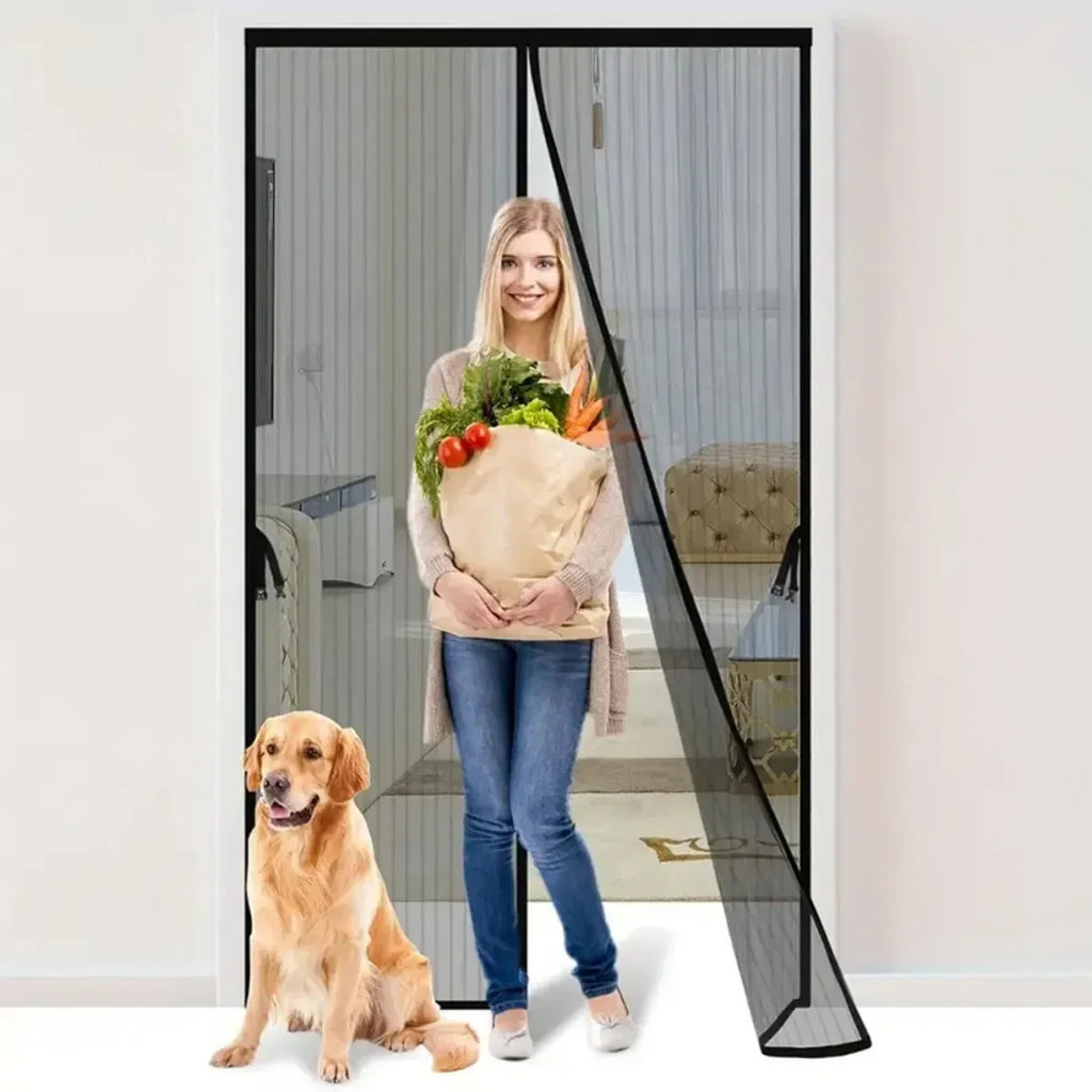Hands-Free Magnetic Screen Door