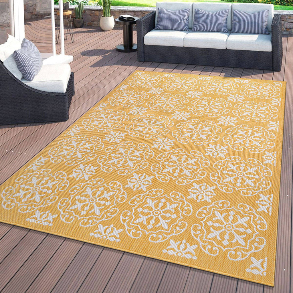 World Rug Gallery Palm Collection 5'x7'