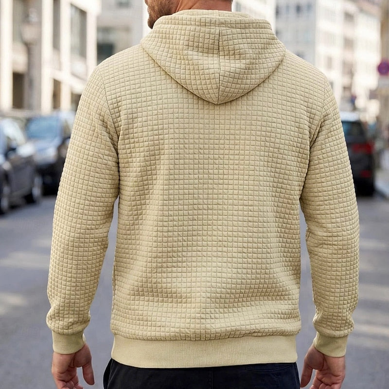 Merrick | Strukturierter Kapuzenpullover