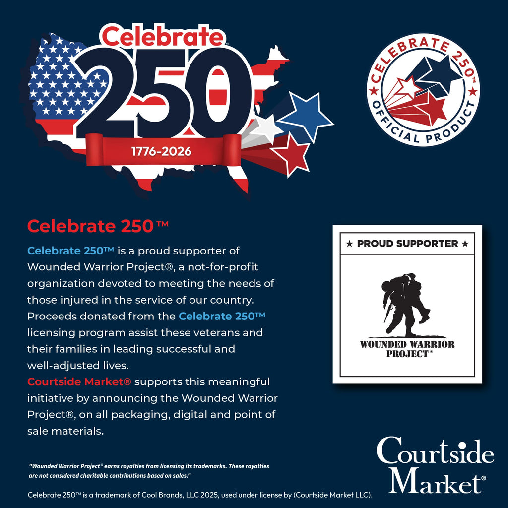 Celebrate 250 Truck Blue Patriotic 10 Oz Citronella Soy Wax Candle with Wounded Warrior Project