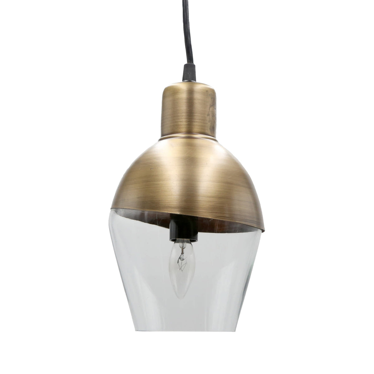 River of Goods Clear Glass Hanging Lamp