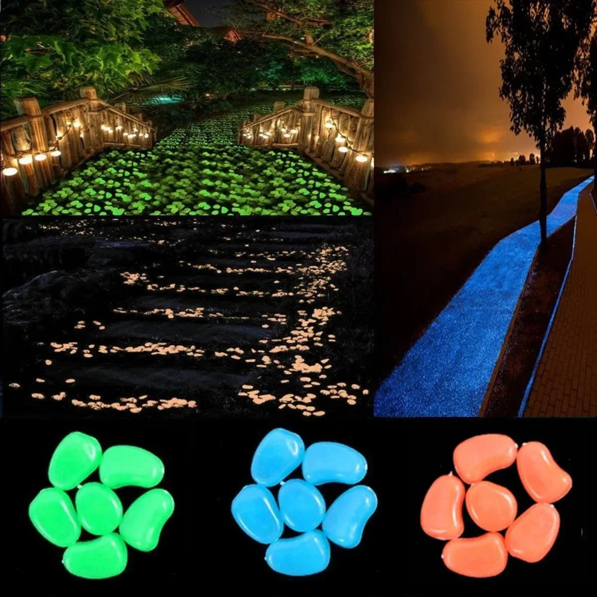 Luminous Glow Pebbles