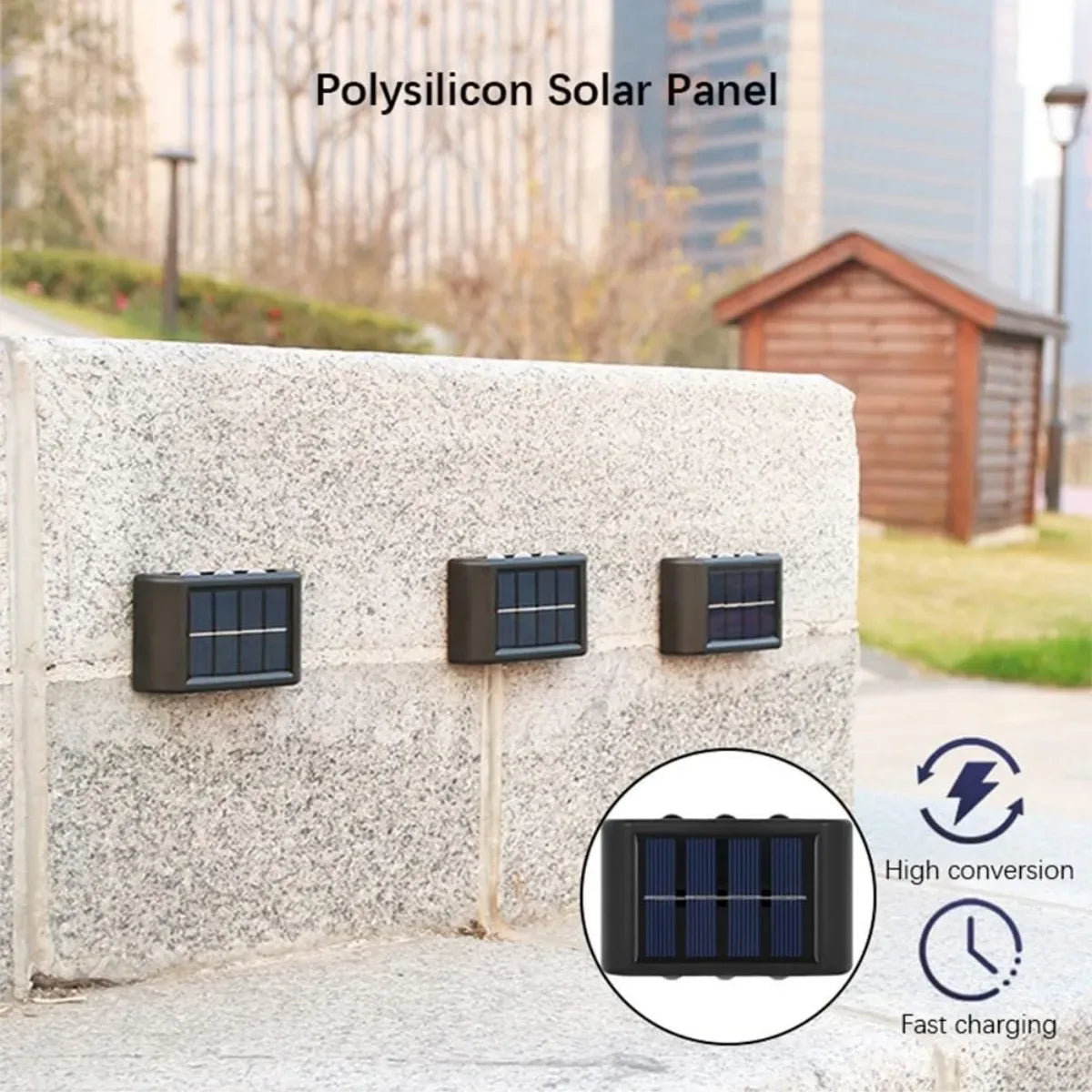 Waterproof Solar LED Wall Lamp