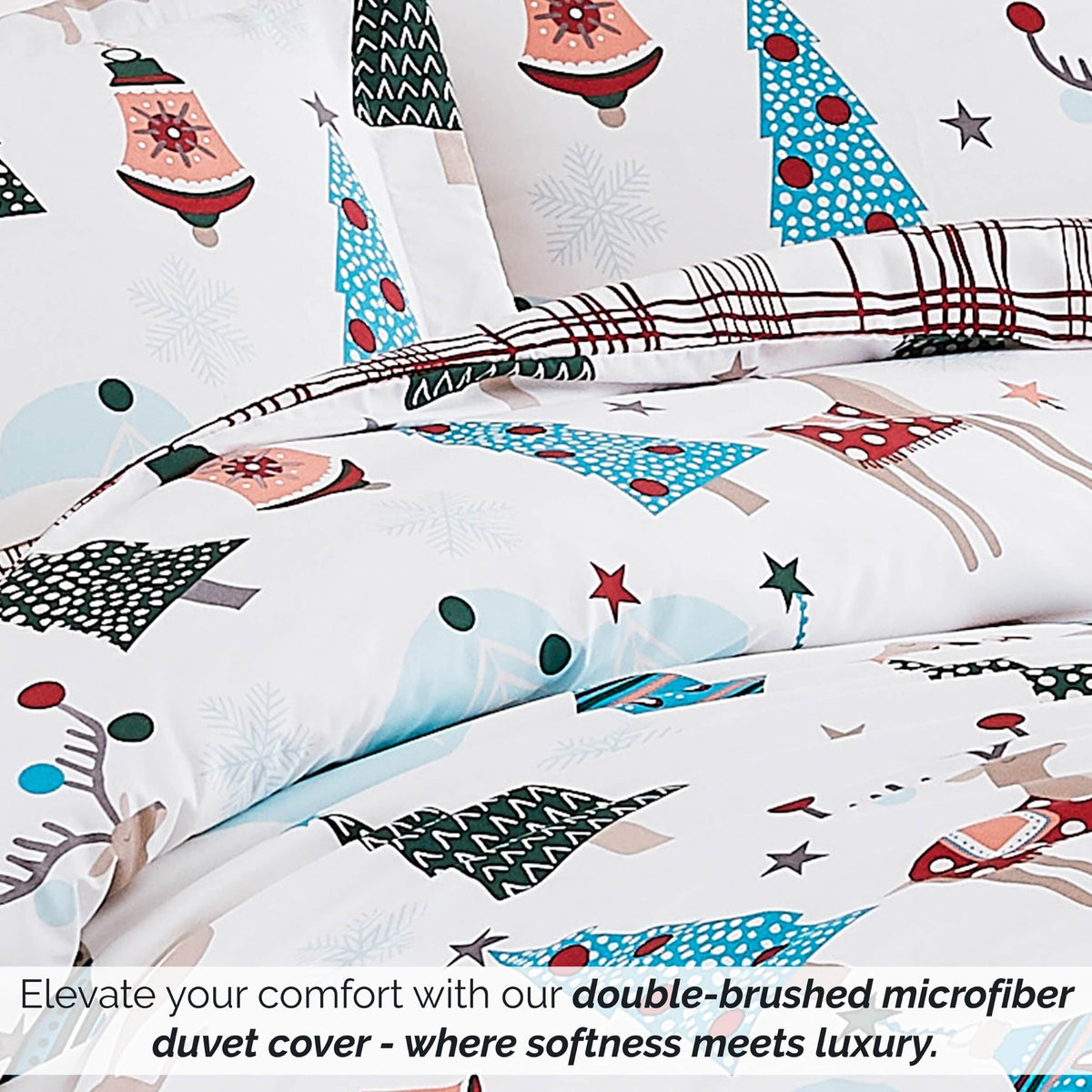 Southshore Fine Linens Winter Wonderland Oversized Duvet Cover Set