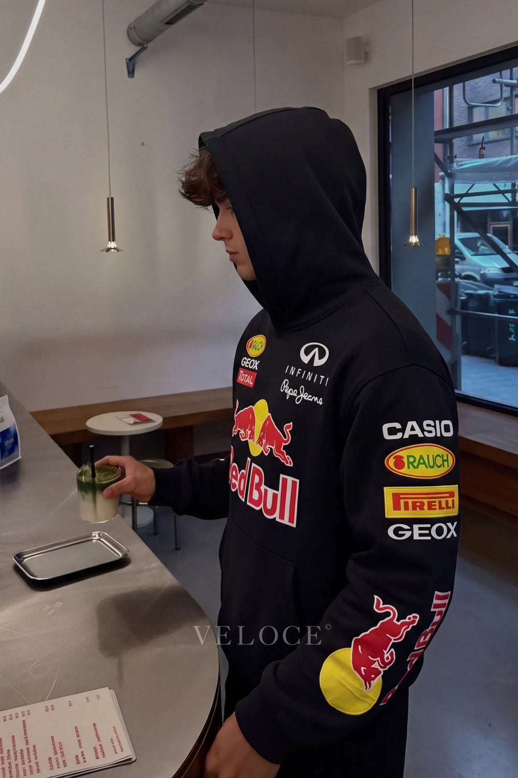 Red Bull Racing F1 Hoodie - Full Embroidered Edition