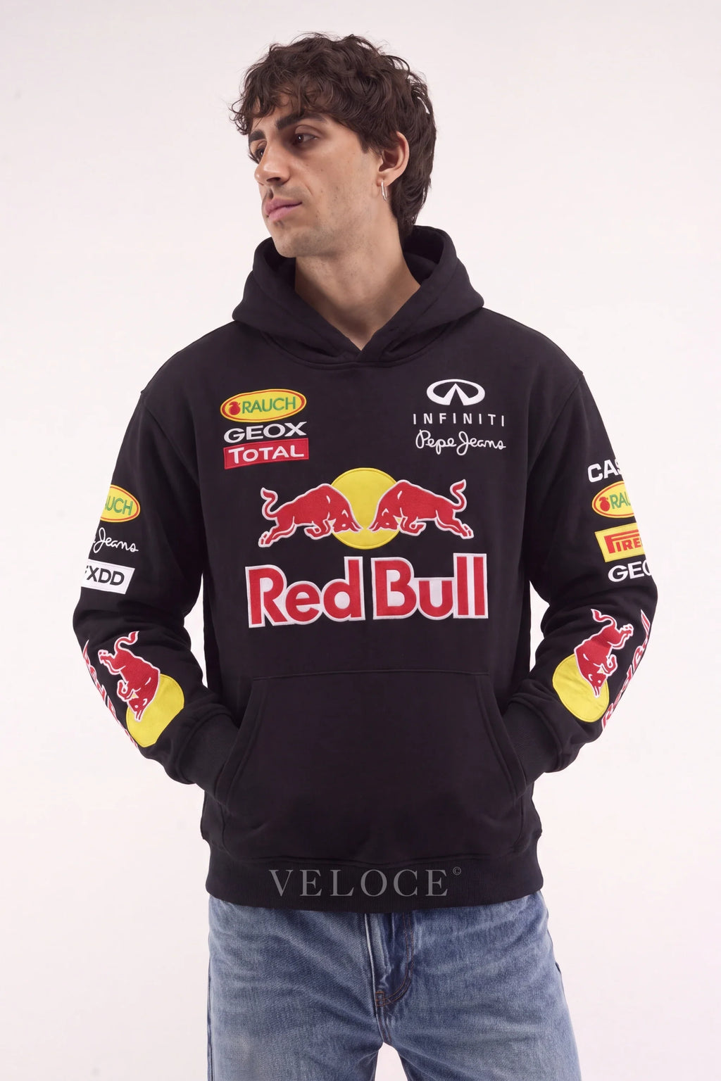 Red Bull Racing F1 Hoodie - Full Embroidered Edition