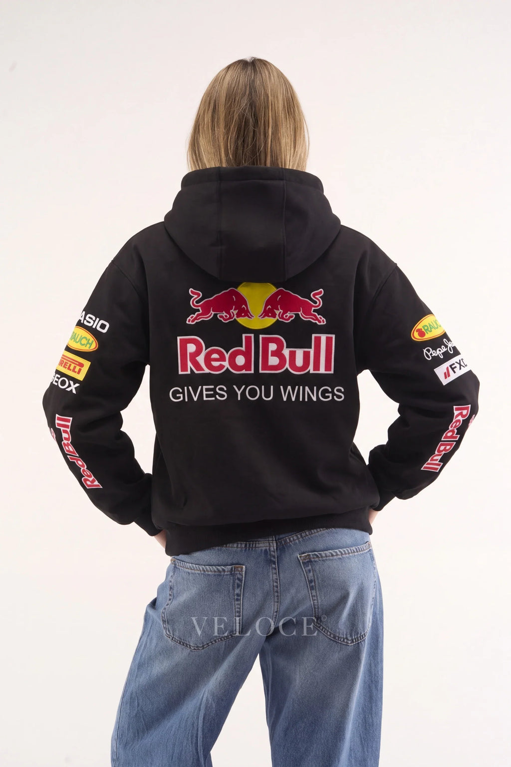 Red Bull Racing F1 Hoodie - Full Embroidered Edition