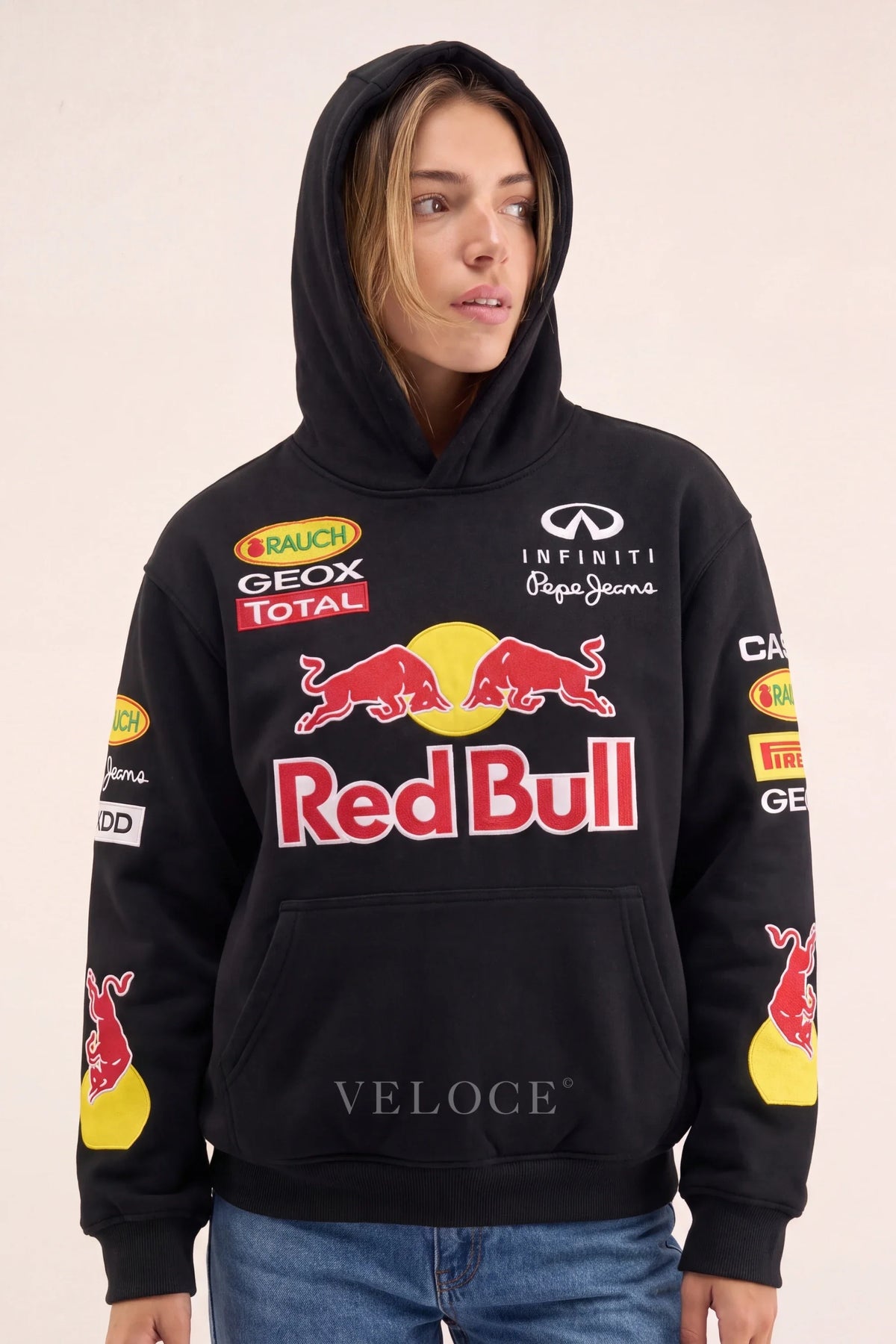 Red Bull Racing F1 Hoodie - Full Embroidered Edition