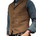 Alden | Tailored Herringbone Waistcoat