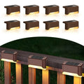 Infinite Basics 8-Pack Solar LED Deck & Step Lights