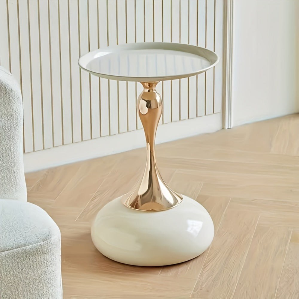 Round Metal Side Tables And Accent Tables for Entryway and Living Room