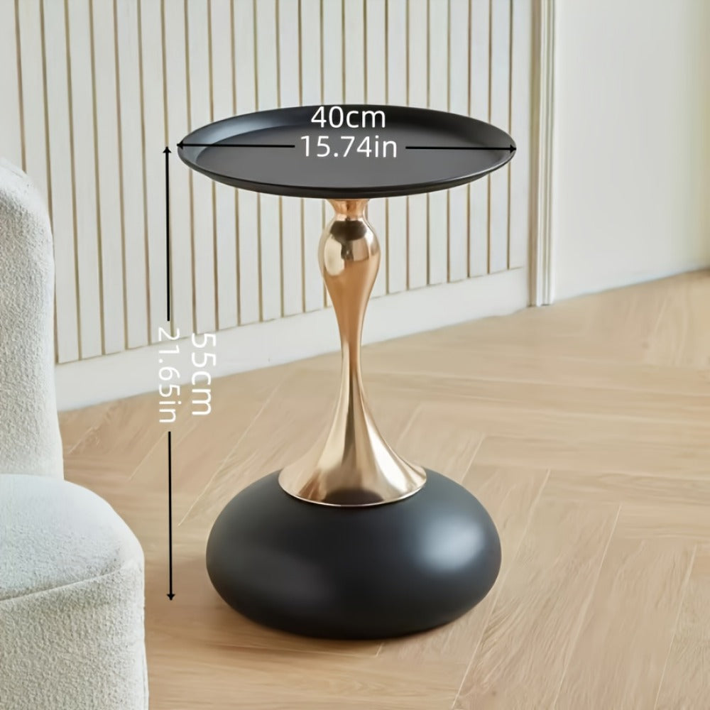 Round Metal Side Tables And Accent Tables for Entryway and Living Room
