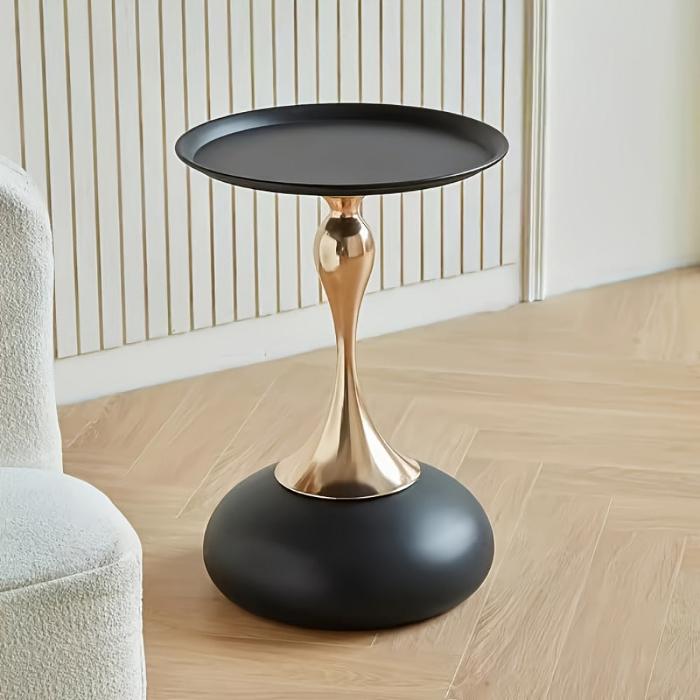 Round Metal Side Tables And Accent Tables for Entryway and Living Room