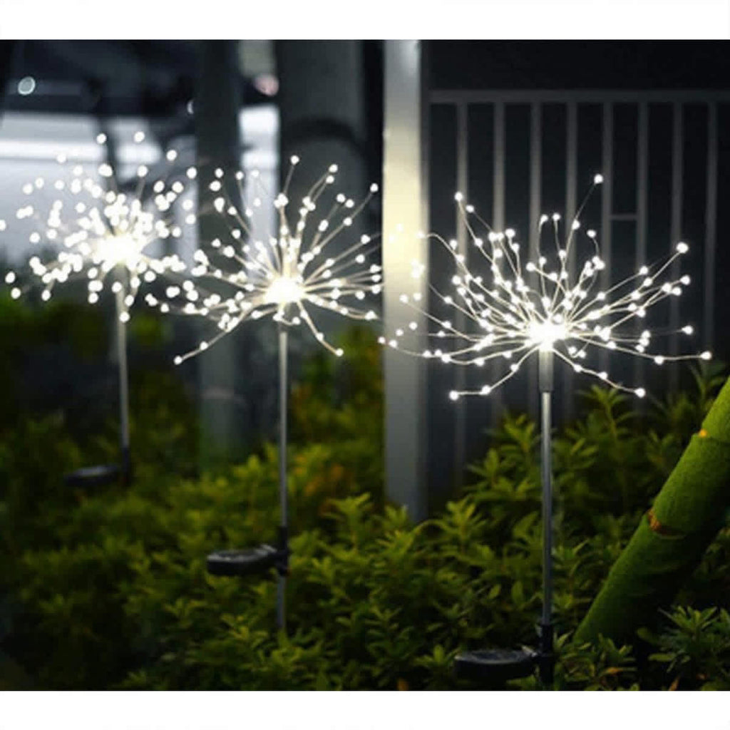 Solar Powered Firework String Lights