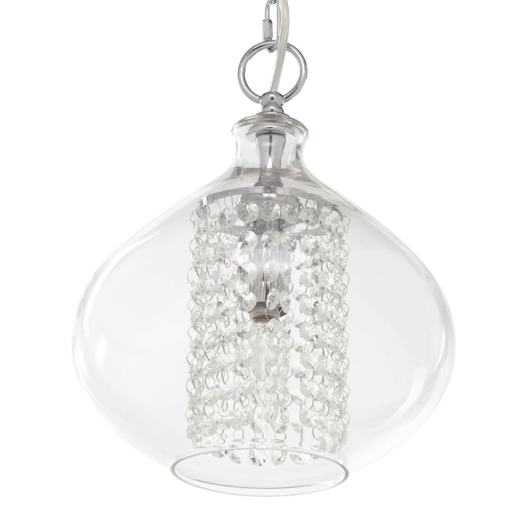 River of Goods Clear Glass Hanging Lamp