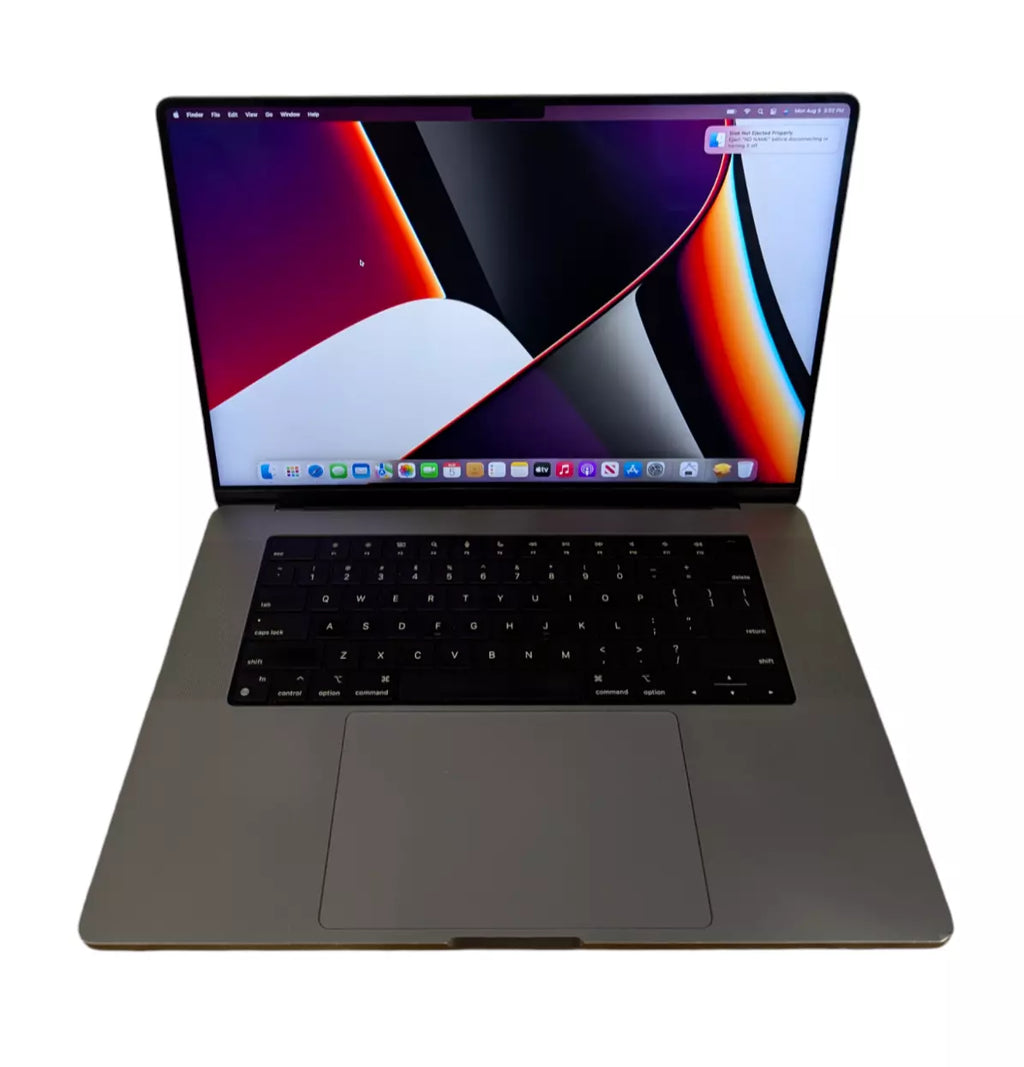 16" Apple MacBook Pro M1 Pro A2485 | 26 Cores | Mac OS 26 Tahoe | Free 1 Year Warranty | Magic Keyboard