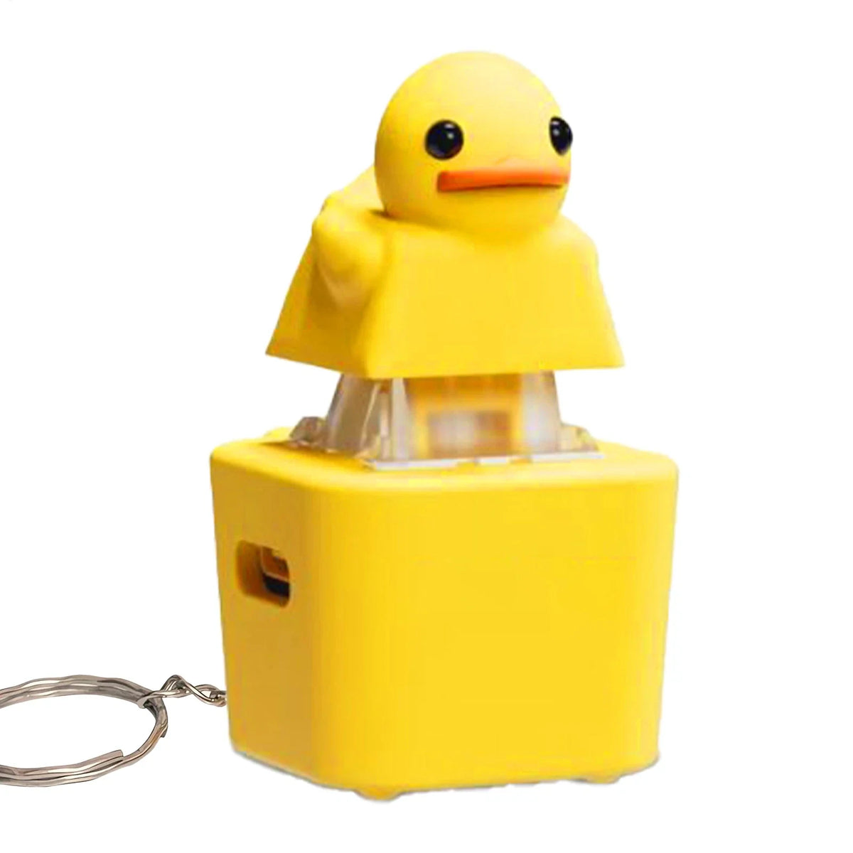 Quacking Sound Duck Fidget Keychain