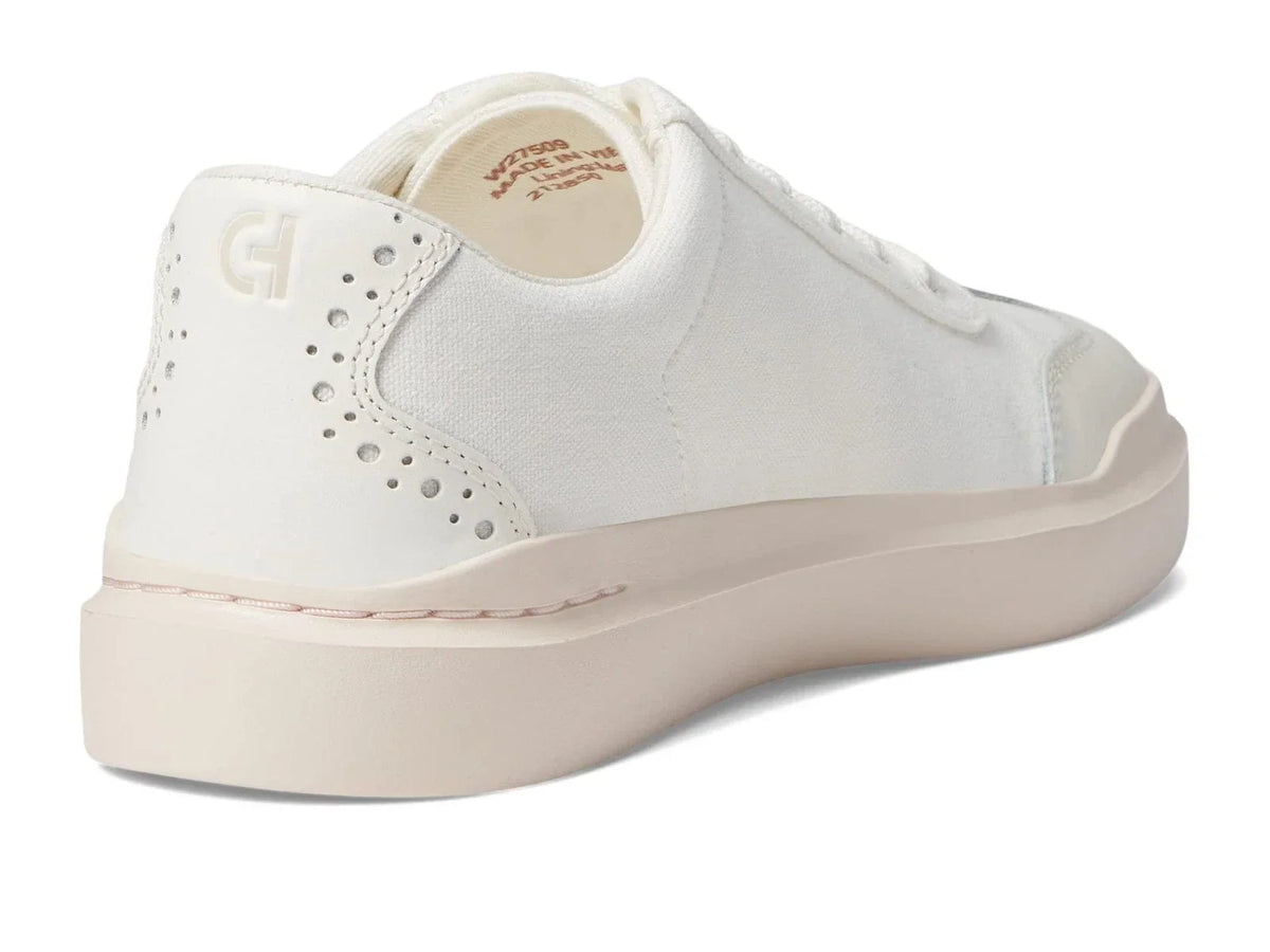 Cole Haan Women's GrandPro Rally Canvas T-Toe Sneaker - White