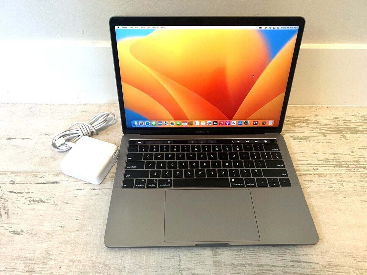 13 Inch Apple MacBook Pro A1706 | 3.5Ghz Turbo i5 | Touch Bar | Space Gray | Ventura | Warranty