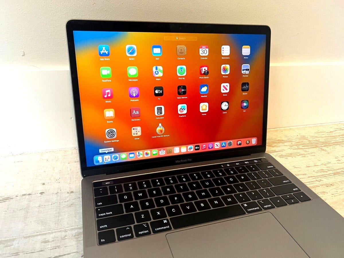 13 Inch Apple MacBook Pro A1706 | 3.5Ghz Turbo i5 | Touch Bar | Space Gray | Ventura | Warranty