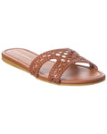 Stuart Weitzman Briar Slide Leather Sandal