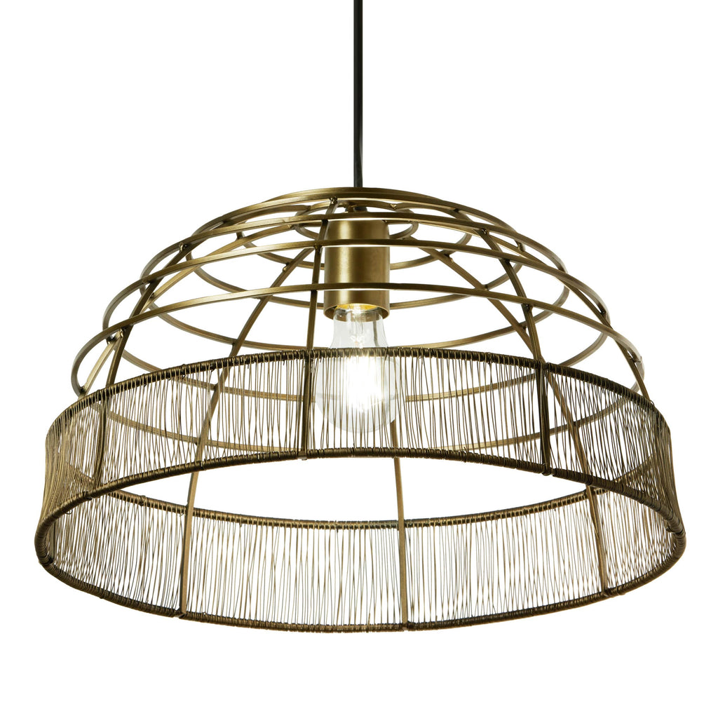 River of Goods Hanging Lamp - Brass