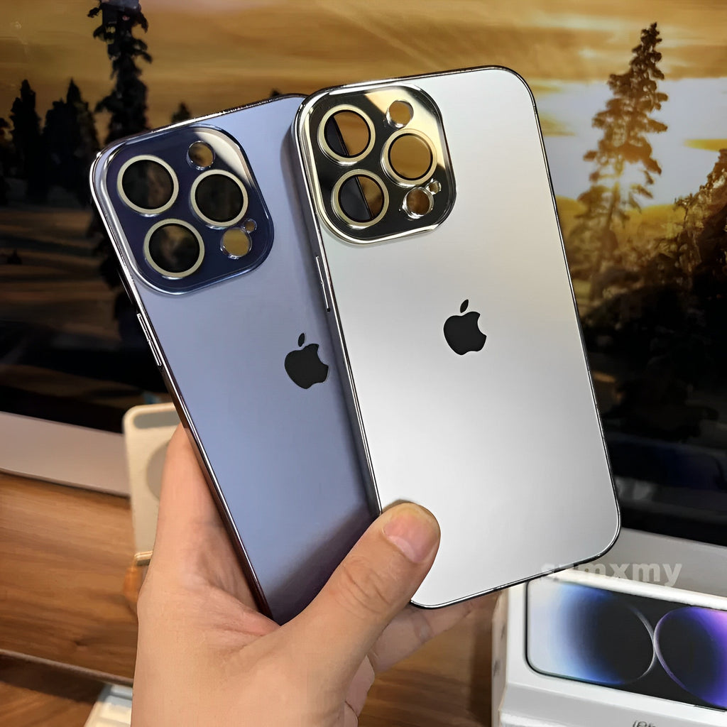 Glass Camera Lens Shell Case For iPhone 17 / 16 / 15