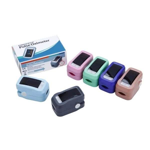 Portable Finger Pulse Oximeter Heart Rate Blood Oxygen Monitor