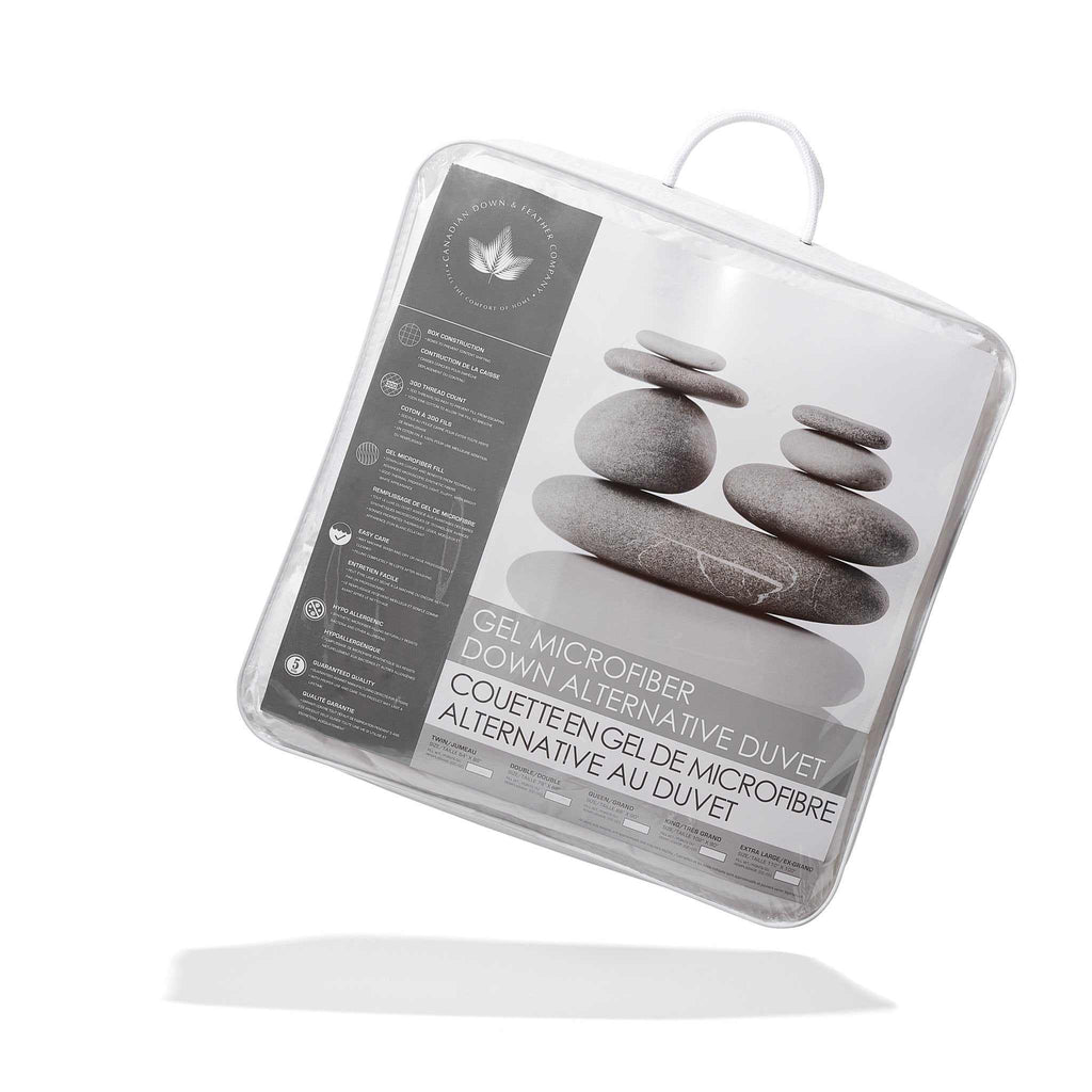 Canadian Down & Feather Company Gel Microfiber Down Alternative Comforter, All Season Weight