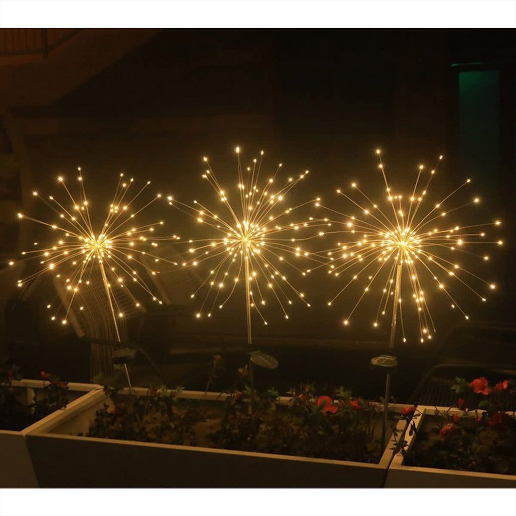 Solar Powered Firework String Lights