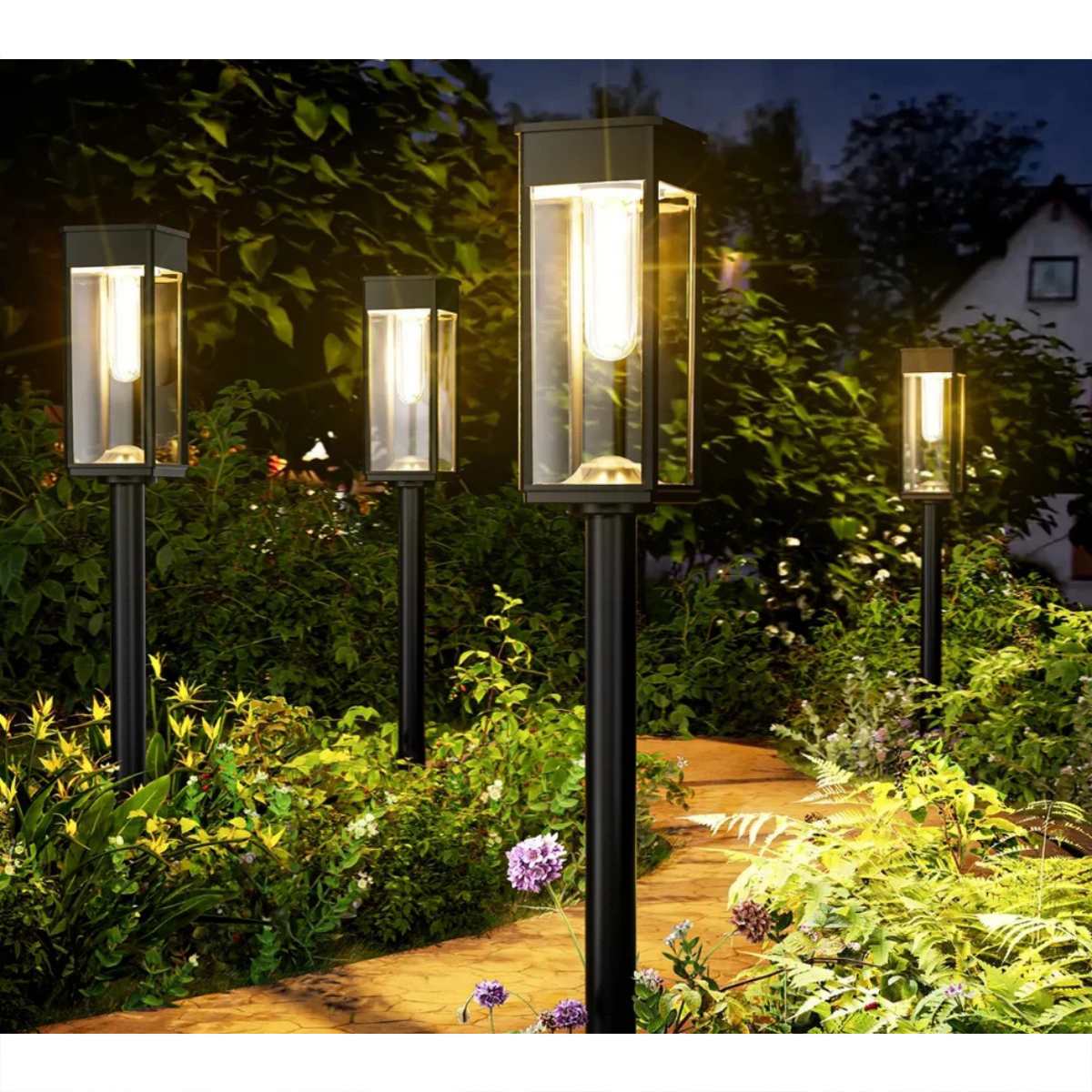 Solar Outdoor Pathway Lights