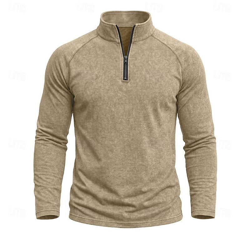 Holt | Classic Quarter-Zip Shirt