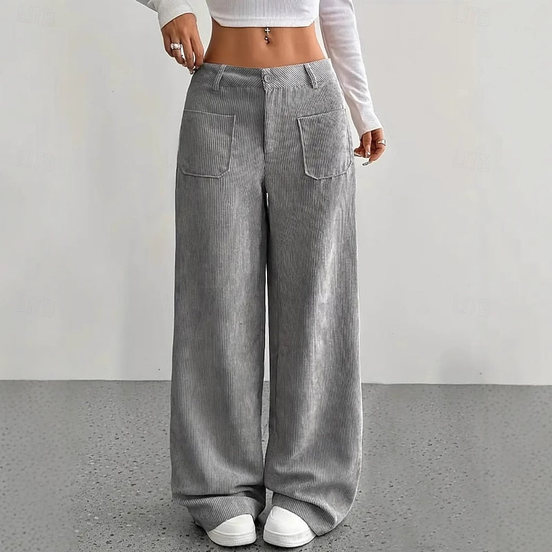 Lorraine | High-Waist-Hose mit weitem Bein