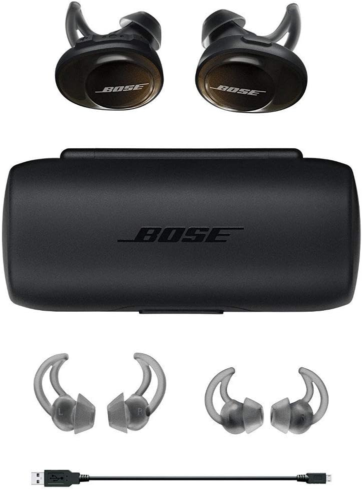 Bose SoundSport Free, True Wireless Earbuds, (Sweatproof Bluetooth Headphones for Workouts and Sports)