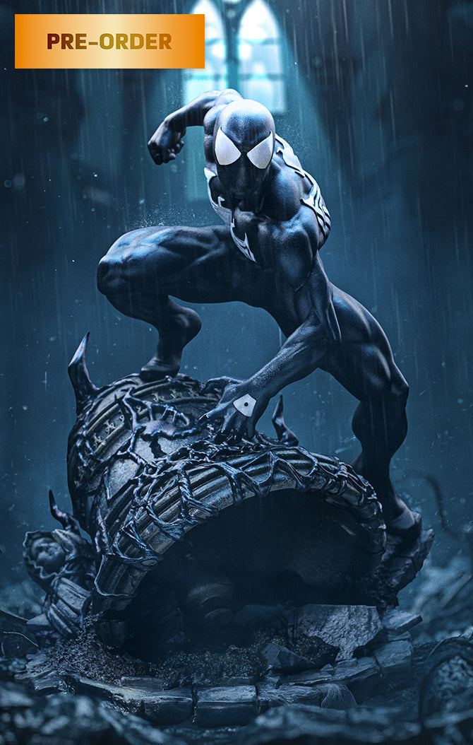 Pre-Order - Statue Spider-Man Black - Marvel Comics - BDS Art Scale 1/10 - Iron Studios