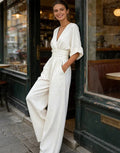 Genevieve | Elegante Jumpsuit mit weitem Bein