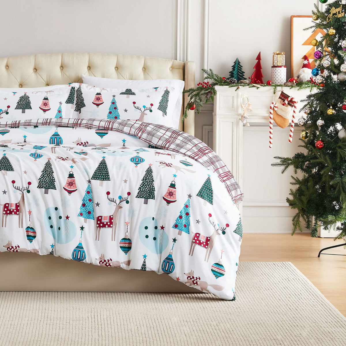 Southshore Fine Linens Winter Wonderland Oversized Duvet Cover Set