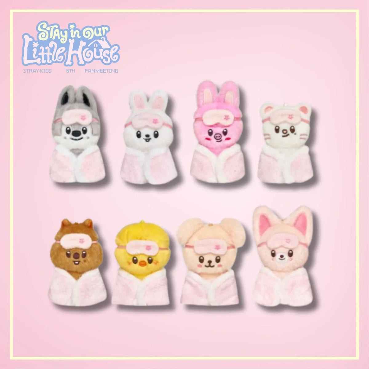 SKZOO Bathrobe - 6th Fanmeeting STAY in Our Little House - Stray Kids merch