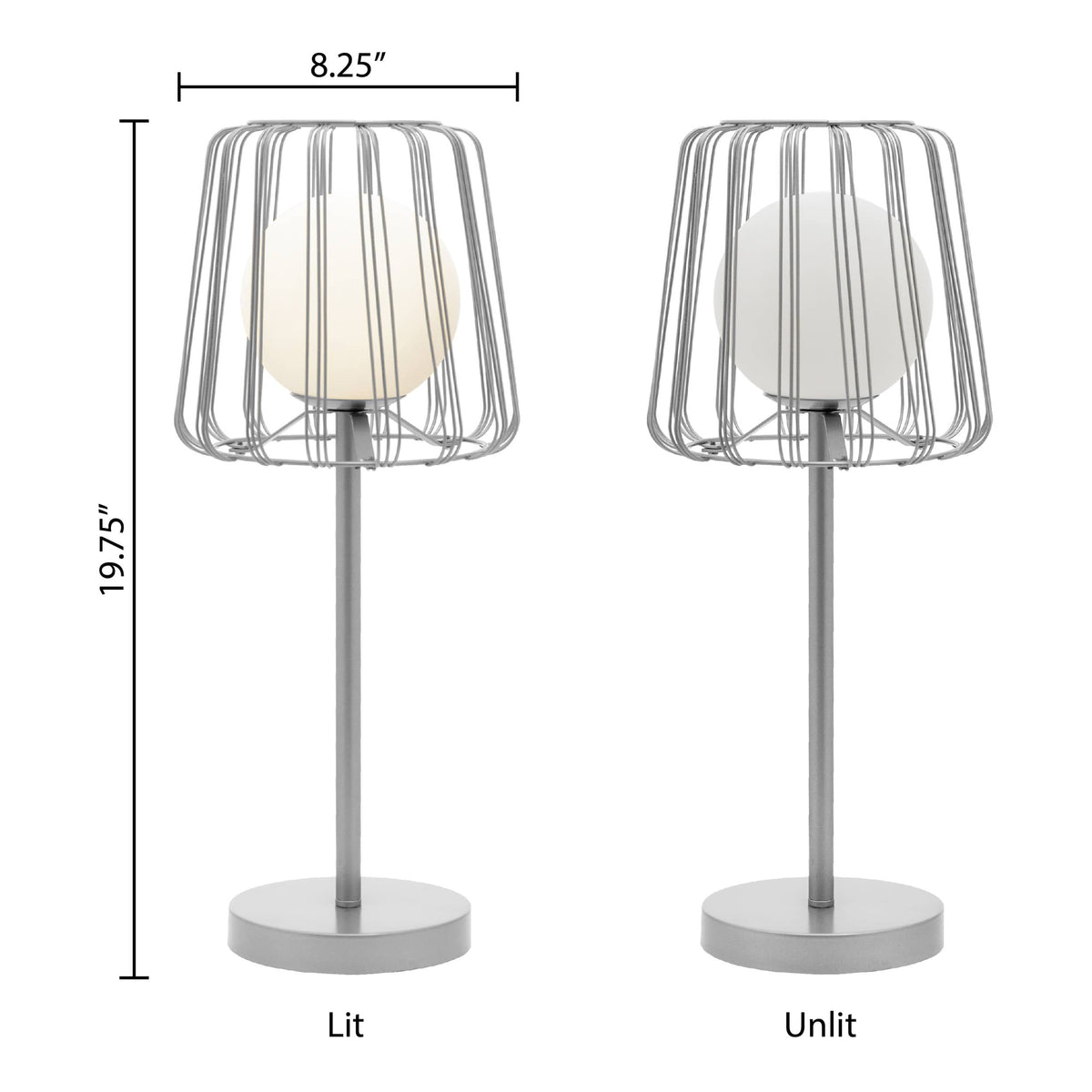 River of Goods Metal Table Lamp