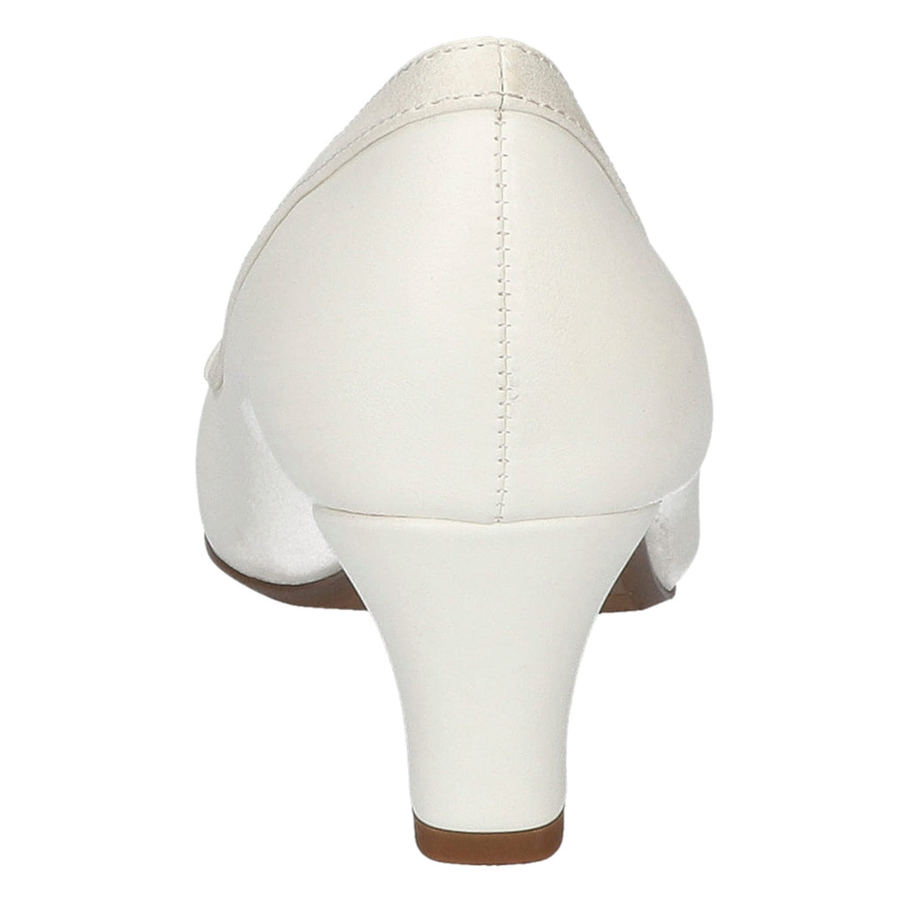 Easy Street Women's Kata White Pearlized Pumps