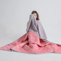 Dual-Sided Cooling Throw Blanket
