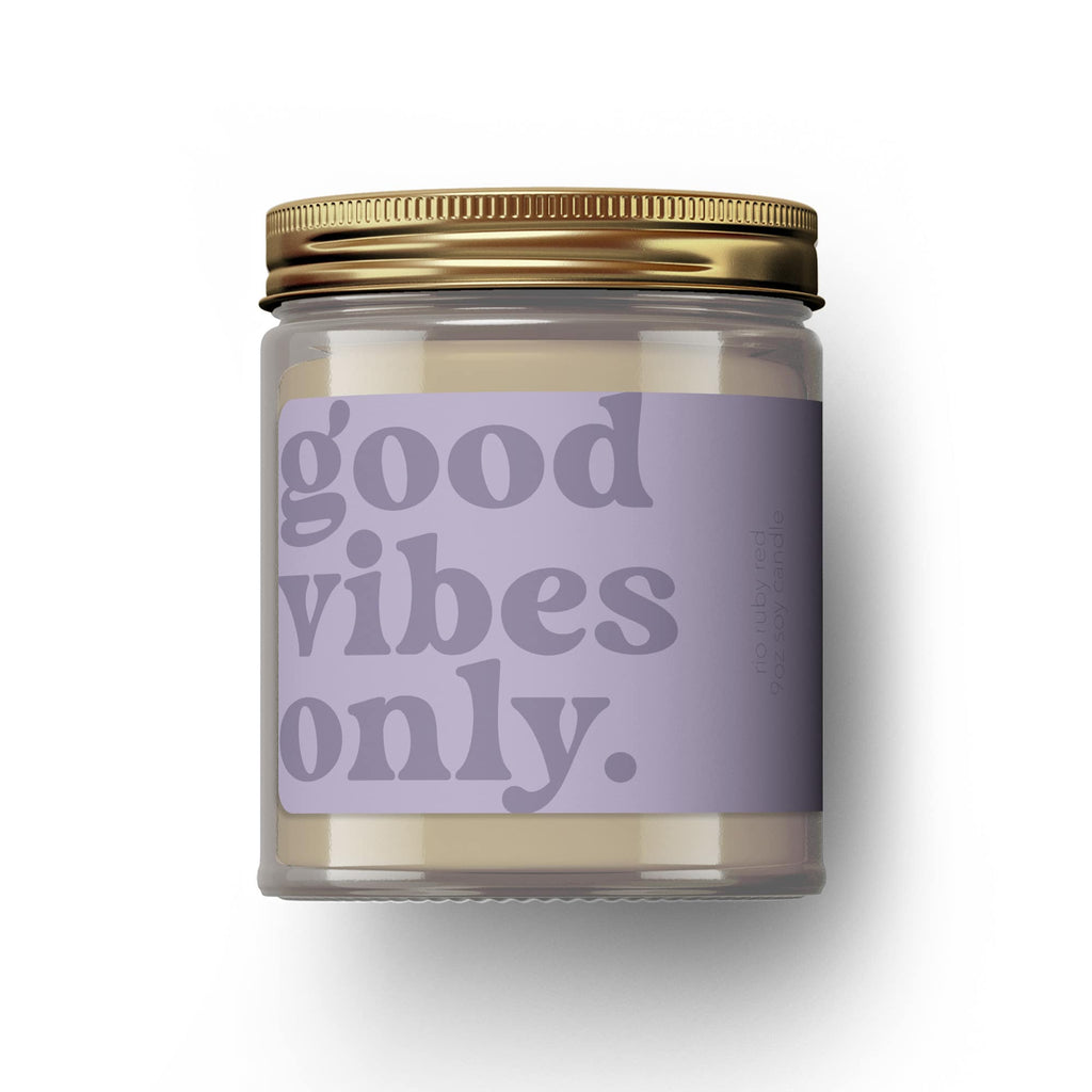Good Vibes Only Candle