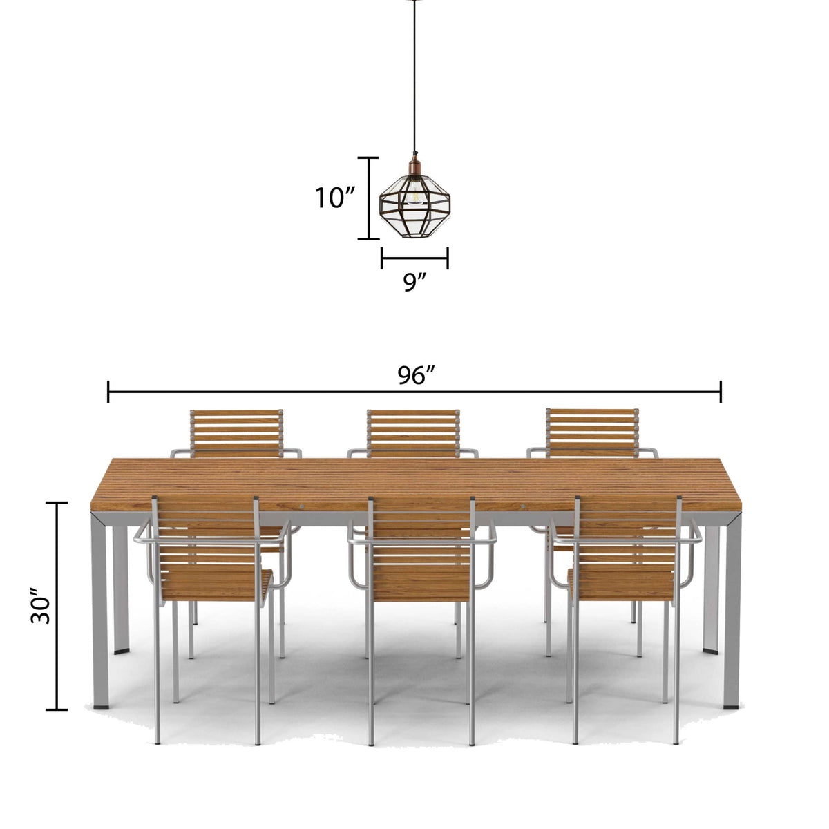 River of Goods Bohemian Clear Globe Shade Pendant Light